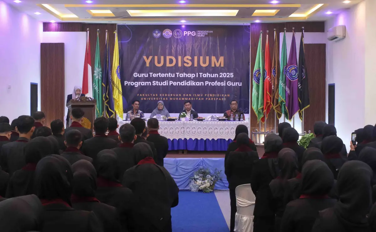 Sebanyak 1.300 Mahasiswa PPG UMPAR Resmi Diyudisium dalam Yudisium Guru Tertentu Tahap I Tahun 2025