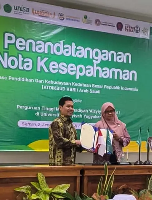 UMPAR Lakukan Penandatanganan Nota Kesepahaman dengan ATDIKBUD KBRI Arab Saudi untuk KKN, Riset, dan Magang Internasional