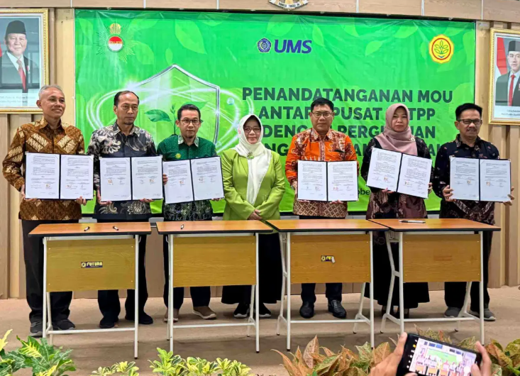 UMPAR Teken MoU dengan Kementerian Pertanian RI, Dorong Peningkatan Kualitas Riset dan Ketahanan Pangan Nasional