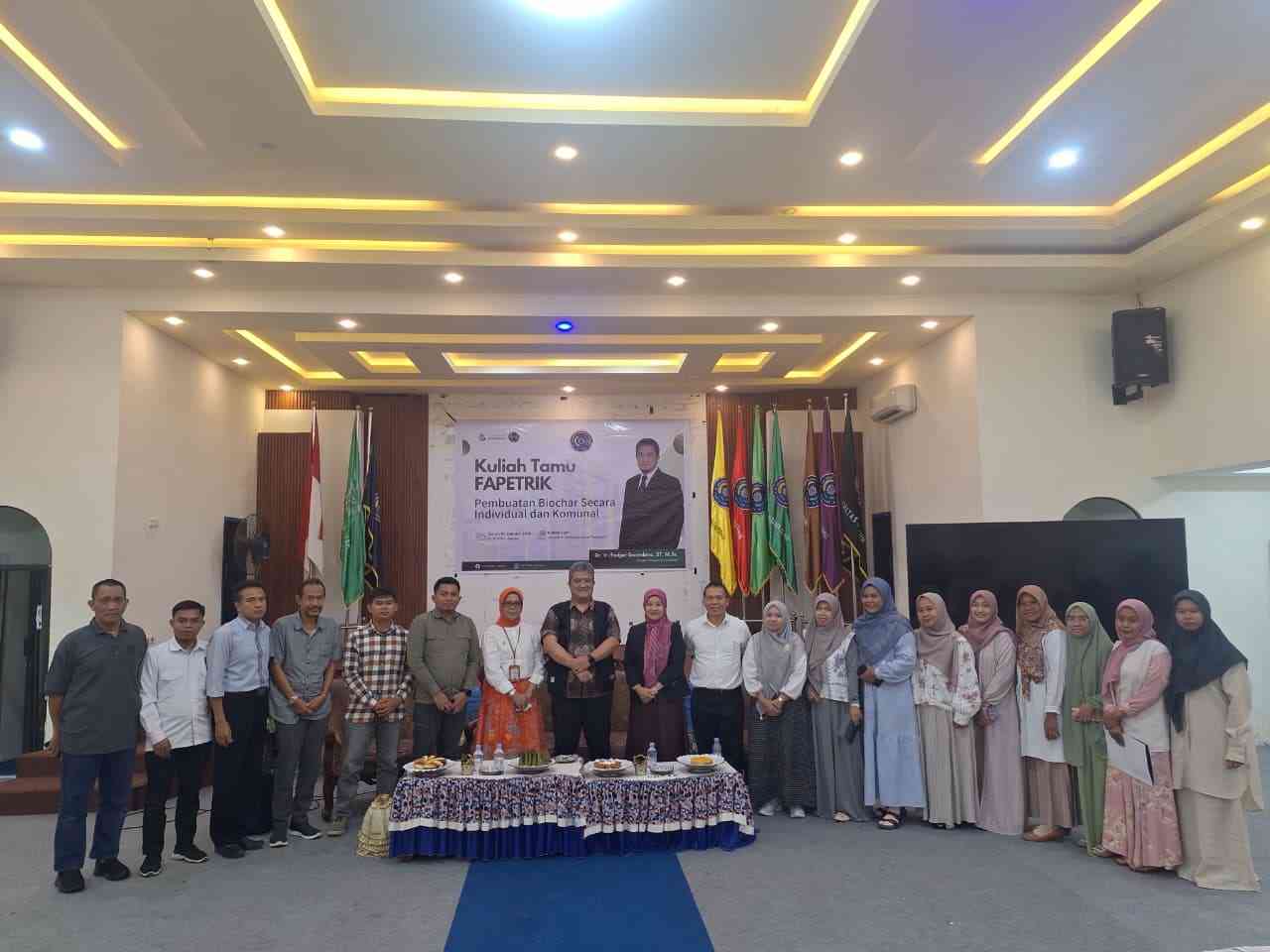 Fapetrik UMPAR Gelar Kuliah Tamu Biochar, Dorong Penguatan Pertanian Ramah Lingkungan dan Energi Berkelanjutan