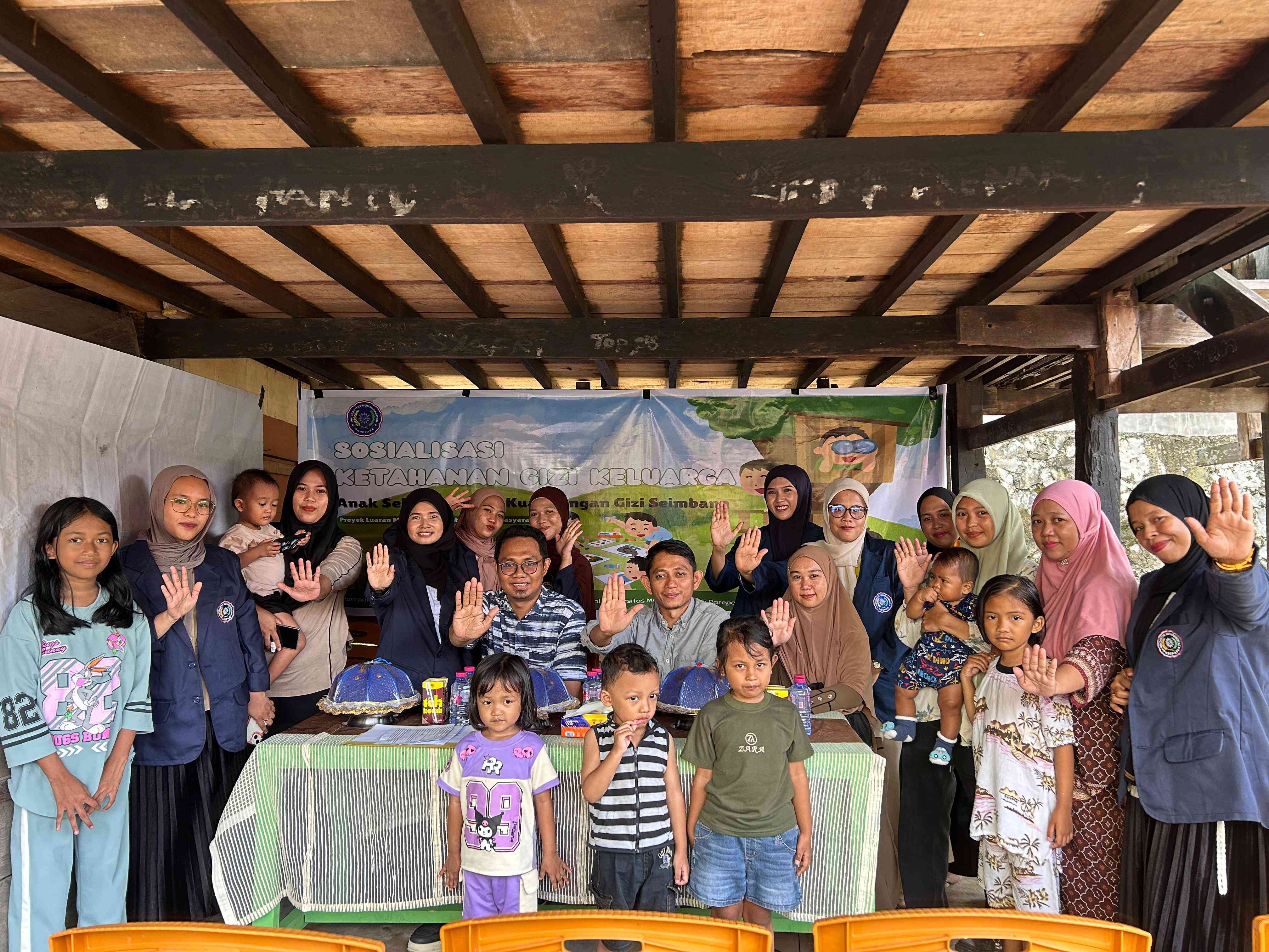 Mahasiswa Program Studi PNF UMPAR Gelar Sosialisasi Ketahanan Gizi Keluarga