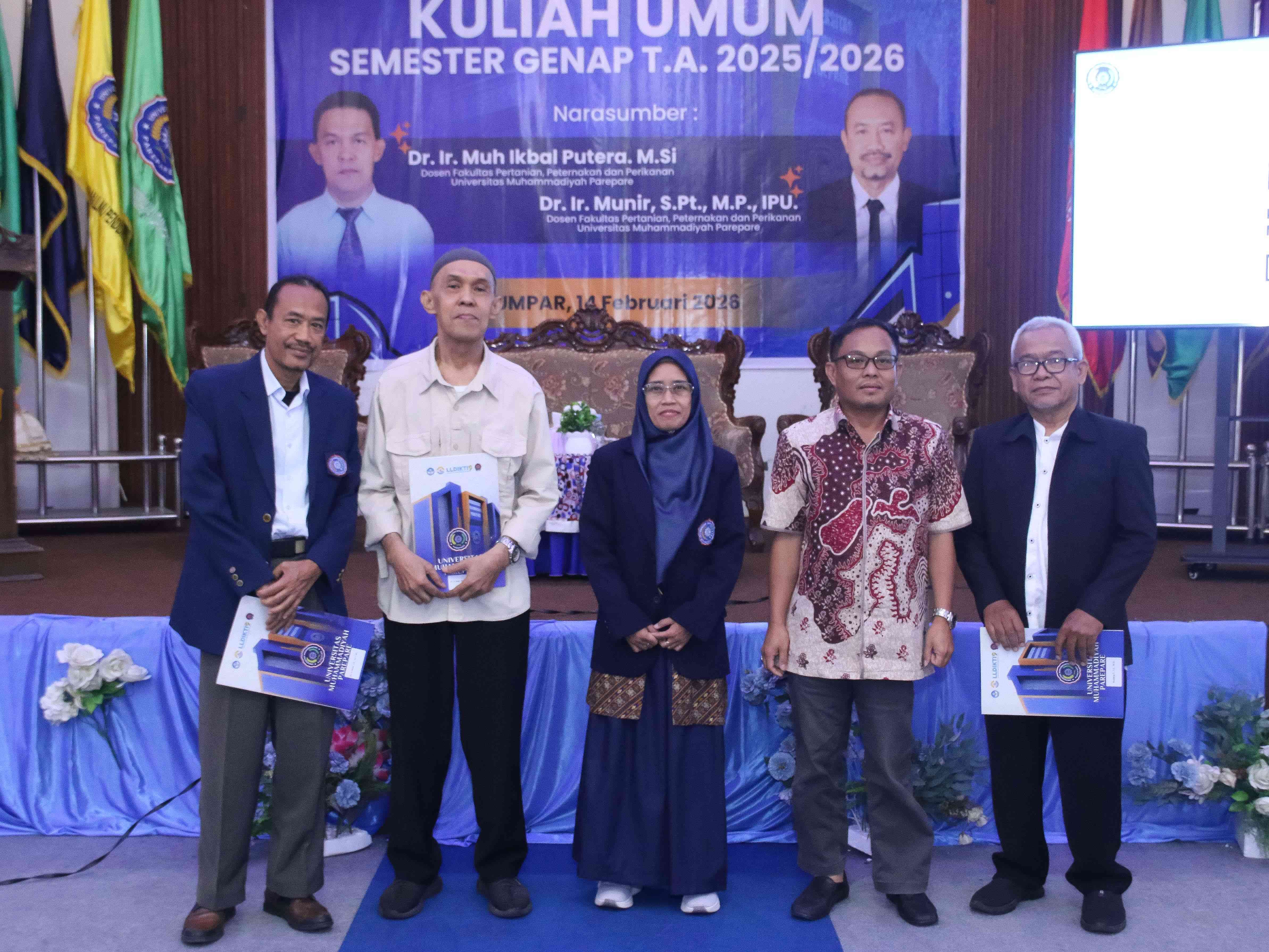 Kuliah UMUM Semester Genap Tahun Akademik 2025-2026 UMPAR, Angkat Isu Lingkungan Berkelanjutan dan Dunia Mikrobat.