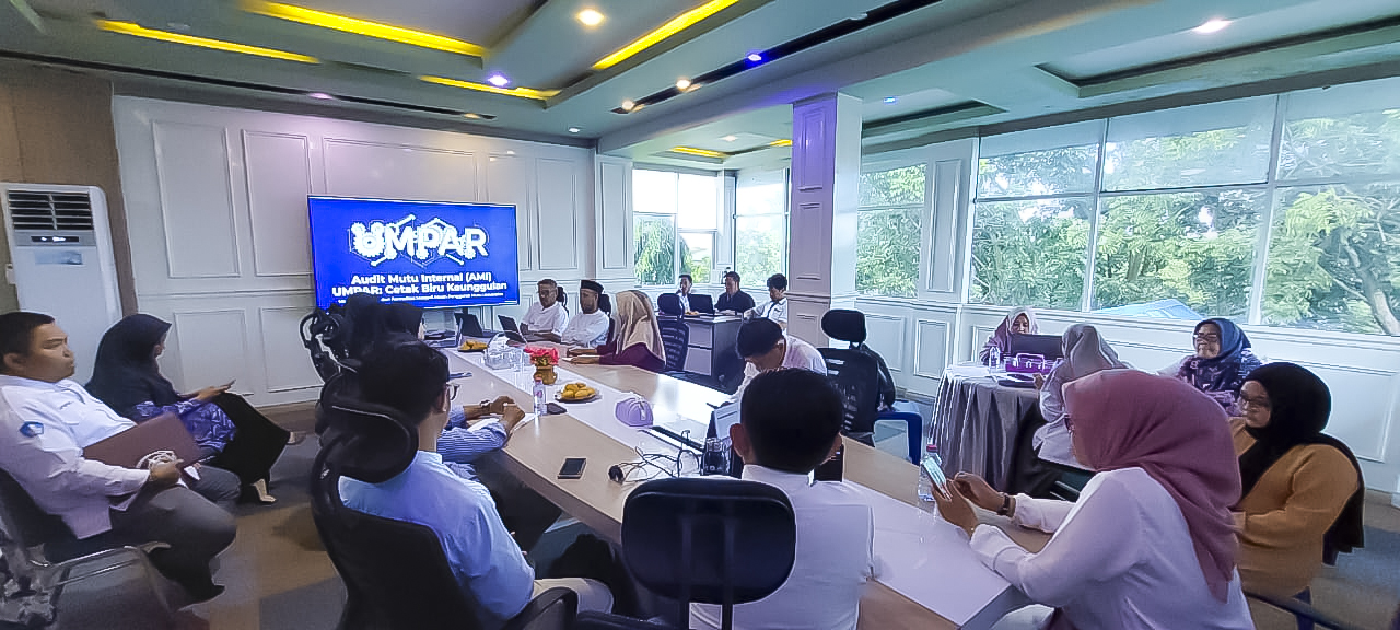 UMPAR Laksanakan Audit Mutu Internal Non Akademik Perdana, Perkuat Tata Kelola Kelembagaan