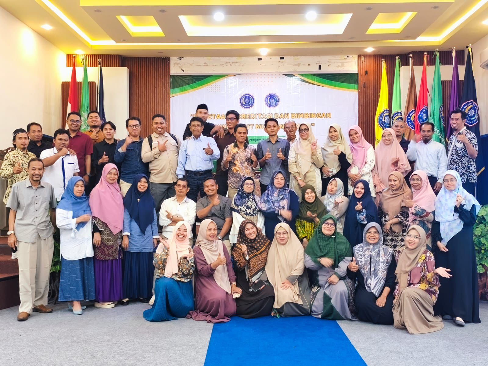 Kegiatan Pemetaan Akreditasi dan Bimtek AMI Digelar di Auditorium UMPAR