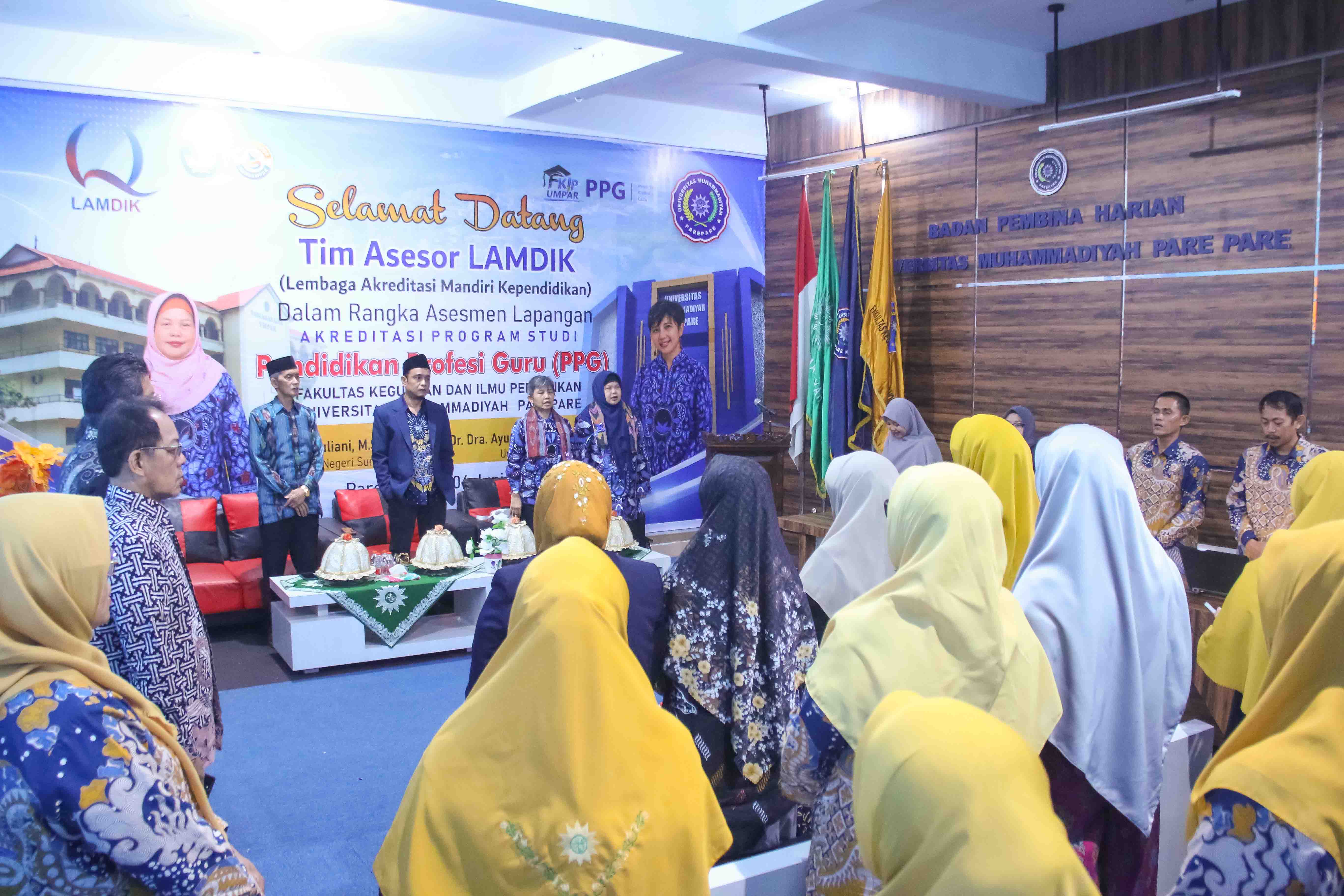 Asesmen Lapangan PPG UMPAR, Komitmen Wujudkan Pendidikan Guru Berkualitas Diuji LAMDIK