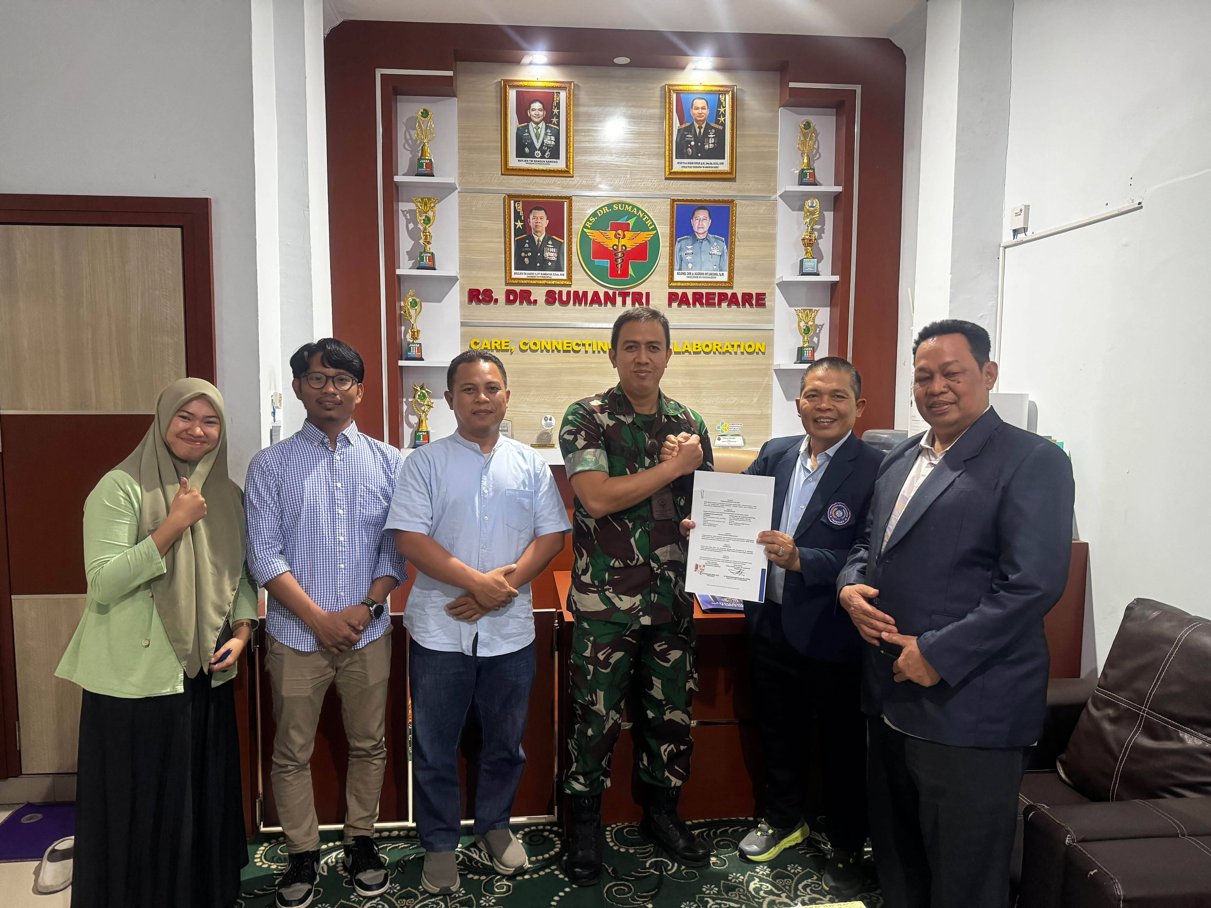 *UMPAR dan RS dr. Sumantri Parepare Jalin Kerja Sama, Buka Peluang Magang Mahasiswa Informatika*