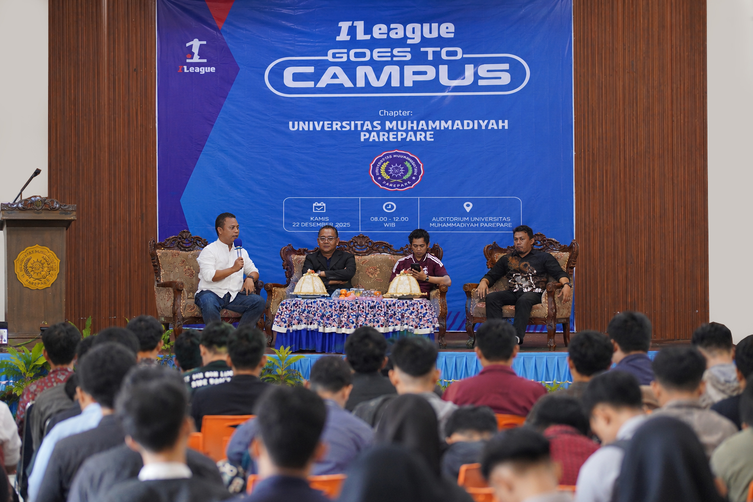 I.League Goes to Campus di UMPAR, Buka Wawasan Mahasiswa soal Peluang Karier di Industri Sepak Bola