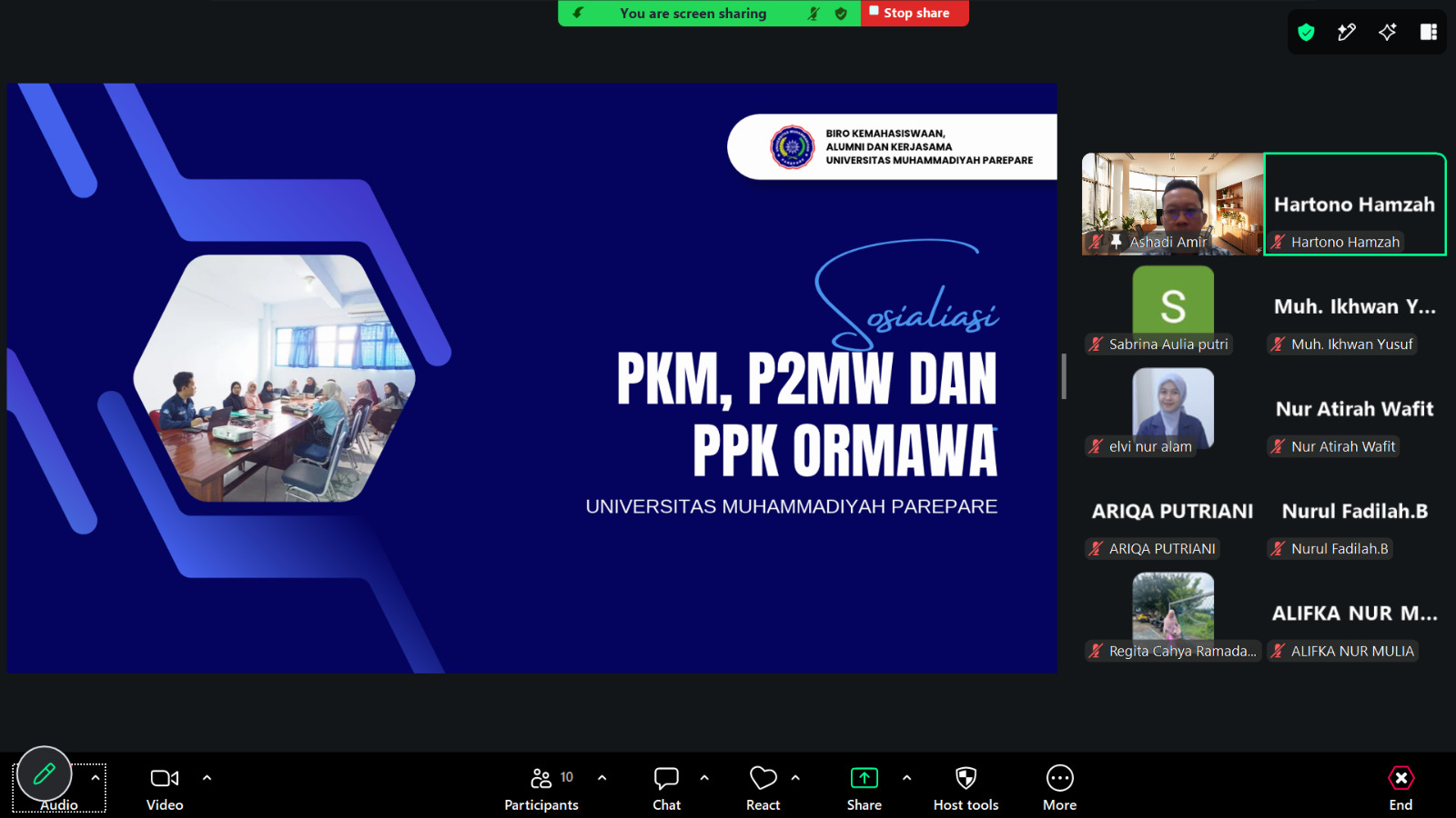 UMPAR Sosialisasikan PKM, P2MW, dan PPK Ormawa kepada Mahasiswa di Tujuh Fakultas